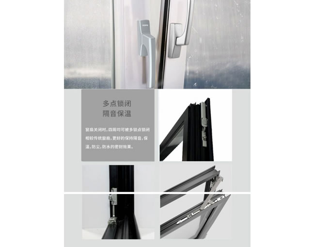 好博門(mén)窗把手窗體配件