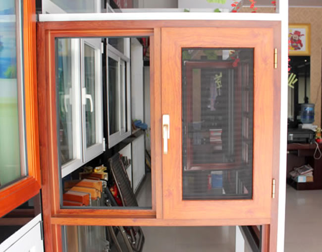 金剛網(wǎng)一體窗&nbsp;鋁木復(fù)合窗