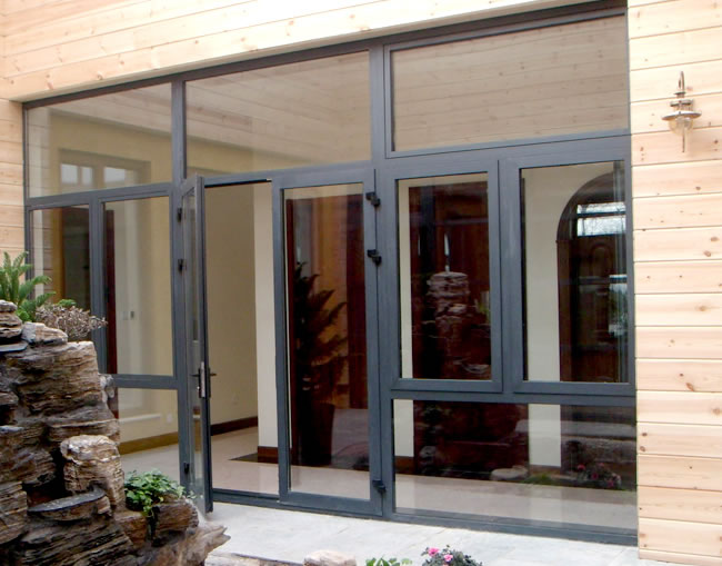 65、70平開門窗一體